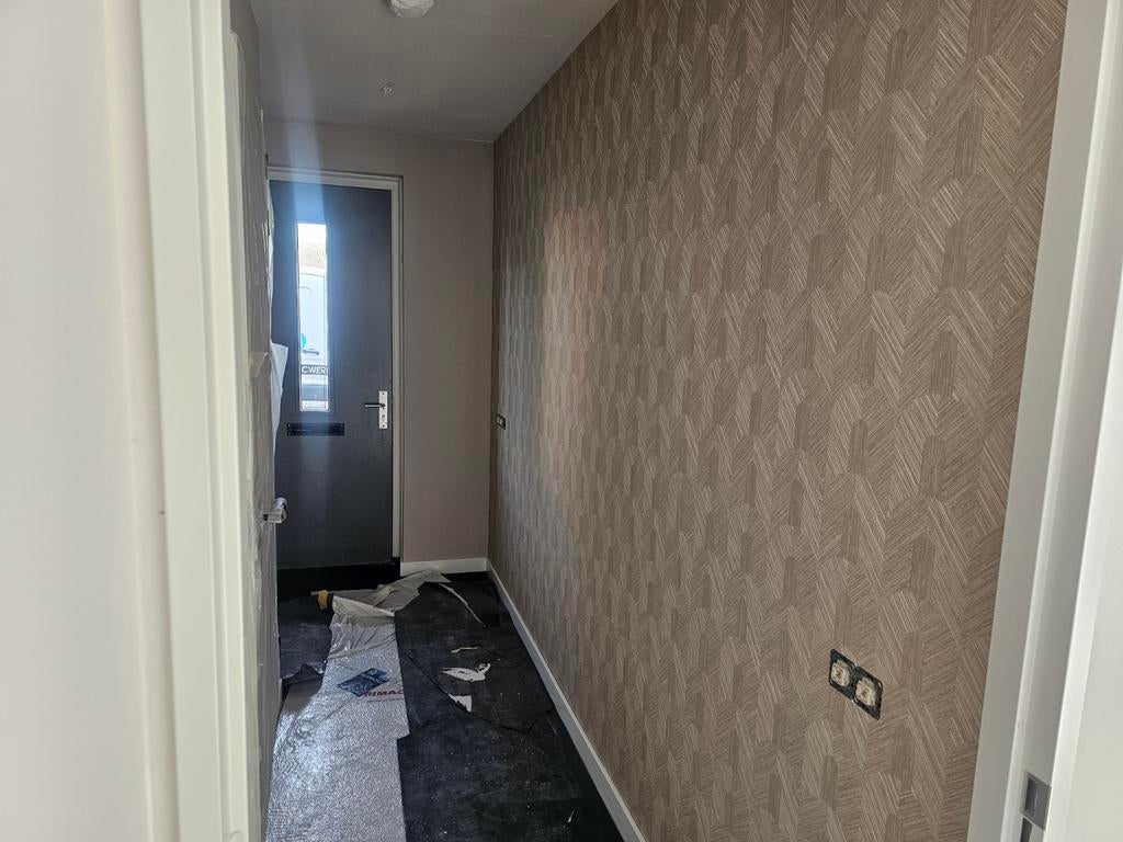 Renovlies, sauswerk,latex spuitwerk, Garantie, Behangen