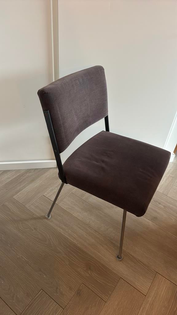 JAREN 50 ANDRÉ CORDEMEYER VOOR GISPEN 1261 STOELEN X4, 1950S, Huis en Inrichting, Stoelen, Ophalen, Gebruikt, Overige kleuren
