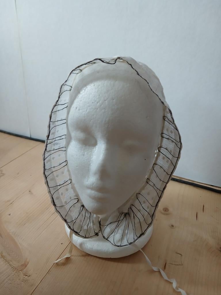 Klederdracht muts Cadzand Zeeland kleding oud antiek streek, Ophalen