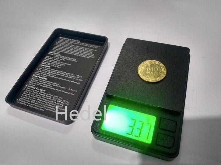 Micro 0.01 gram weegschaaltje goudweegschaal edelmetalen, Witgoed en Apparatuur, Weegschalen, Nieuw, Fijner dan 1 gram, Minder dan 10 kg