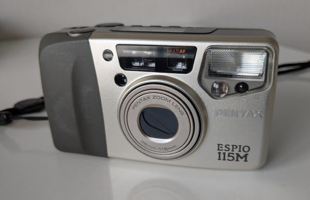 Pentax Espio 115M, Audio, Tv en Foto, Fotocamera's Analoog, Ophalen, Gebruikt, Compact, Pentax