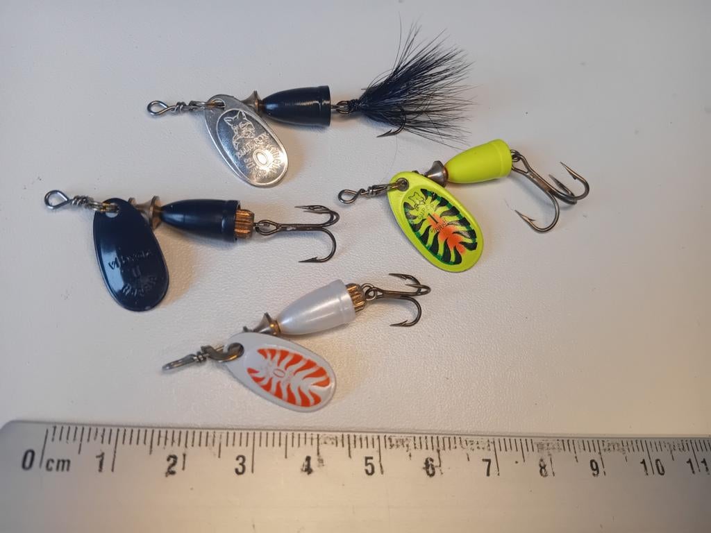 Setje BlueFox spinners. Kunstaas, Watersport en Boten, Ophalen of Verzenden, Zo goed als nieuw, Overige typen