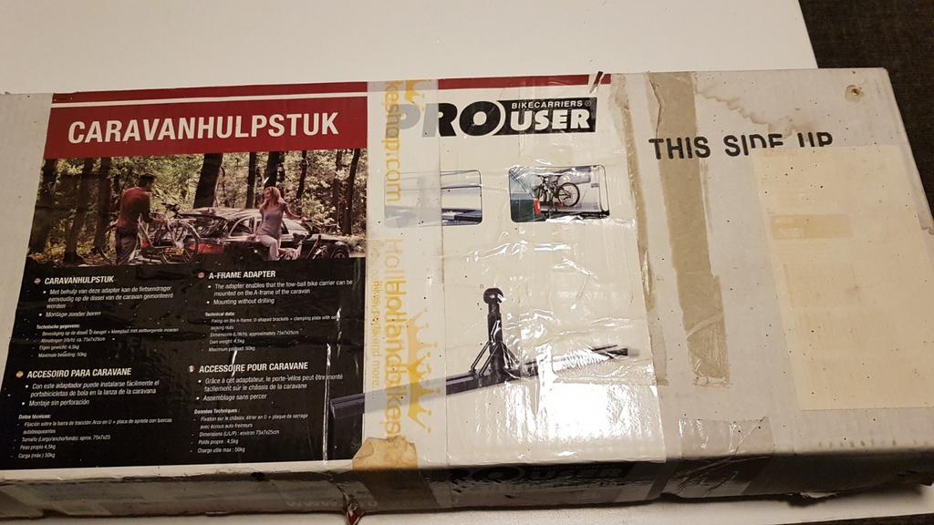 Caravan disselhulpstuk, 'pro user'., Caravans en Kamperen, Ophalen of Verzenden, Zo goed als nieuw