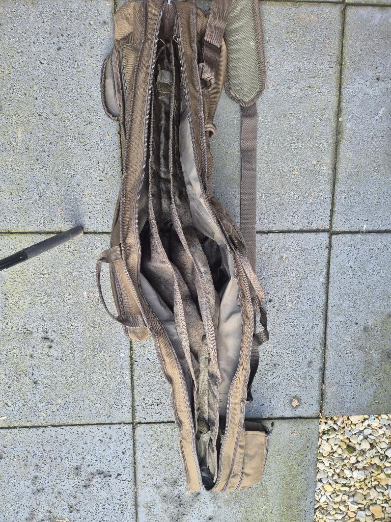 Nash Dwarf 9ft foudraal 3 rod, Watersport en Boten, Hengelsport | Karpervissen, Ophalen, Gebruikt, Overige typen