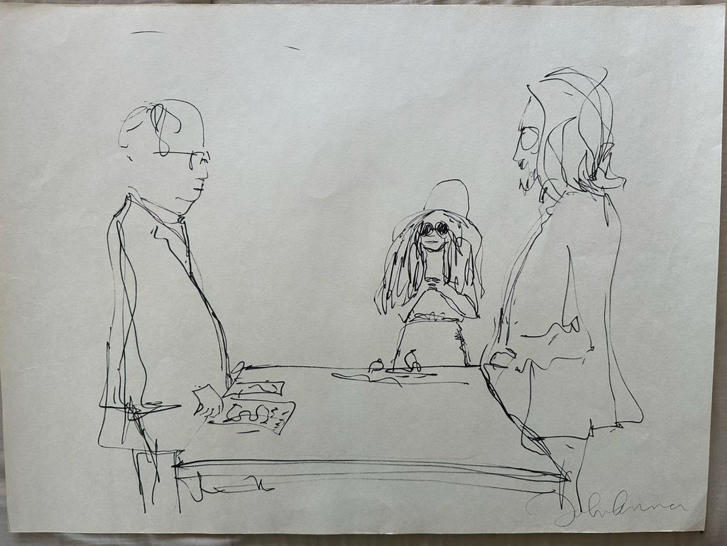 John Lennon litho print, Antiek en Kunst, Ophalen of Verzenden