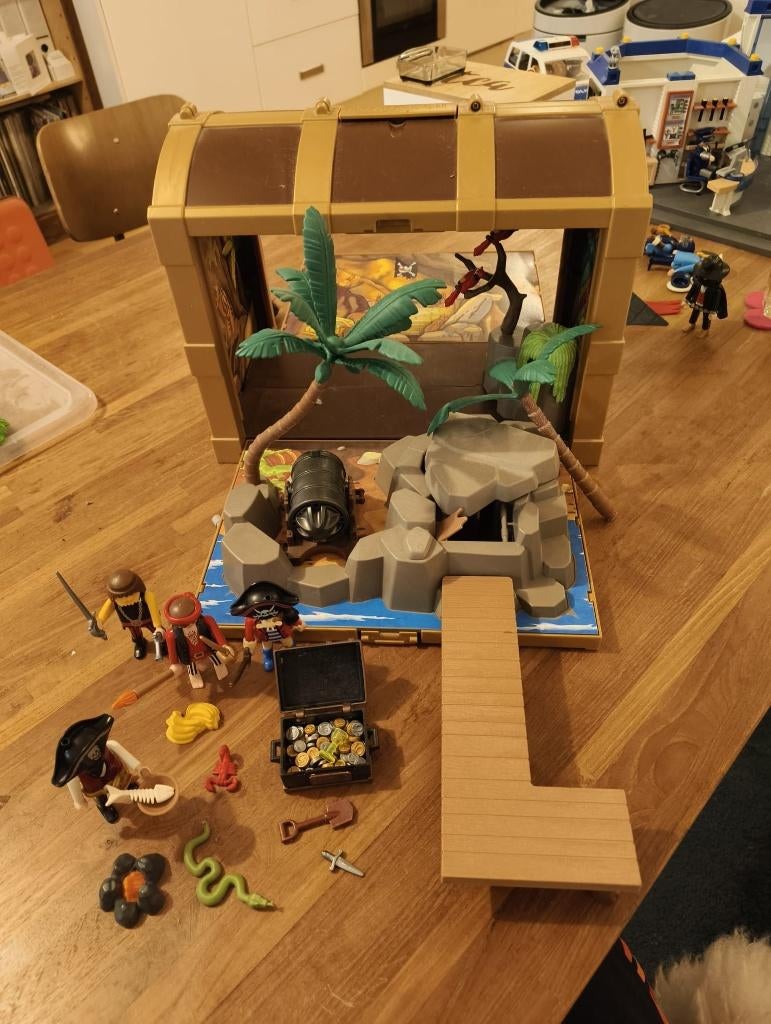 Playmobil Piraten Schatkist 4432, Ophalen, Gebruikt, Complete set