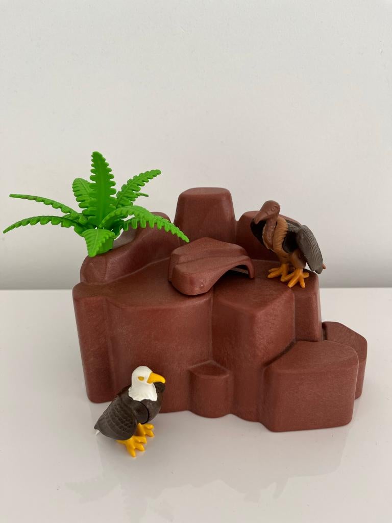 Playmobil roofvogels (arend & adelaar), Kinderen en Baby's, Speelgoed | Playmobil, Ophalen of Verzenden, Zo goed als nieuw, Complete set
