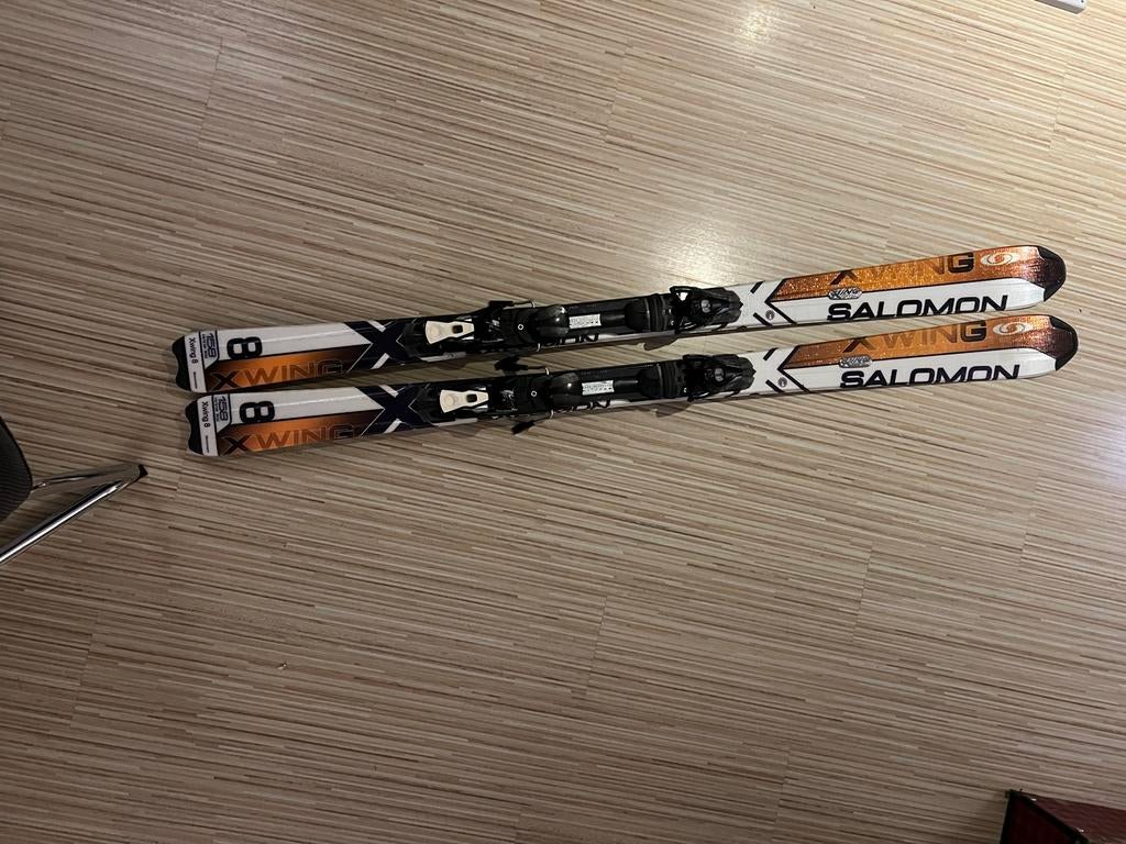 Salomon X-Wing 8 Ski's - 158cm, 140 tot 160 cm, Gebruikt, Carve, Skiën