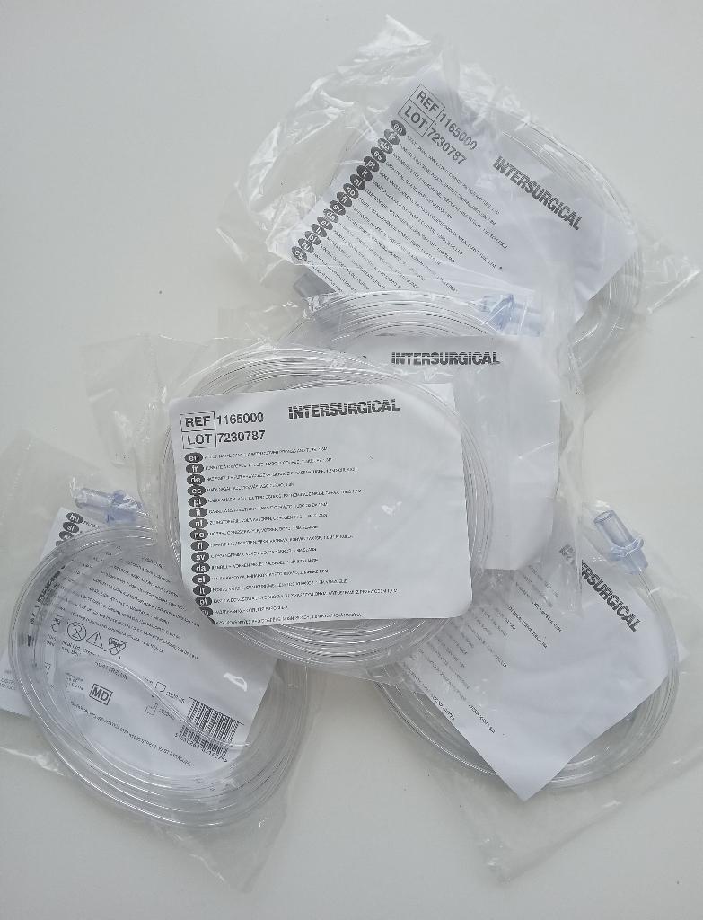 4 zuurstof brillen, Diversen, Verpleegmiddelen, Nieuw, Verzenden