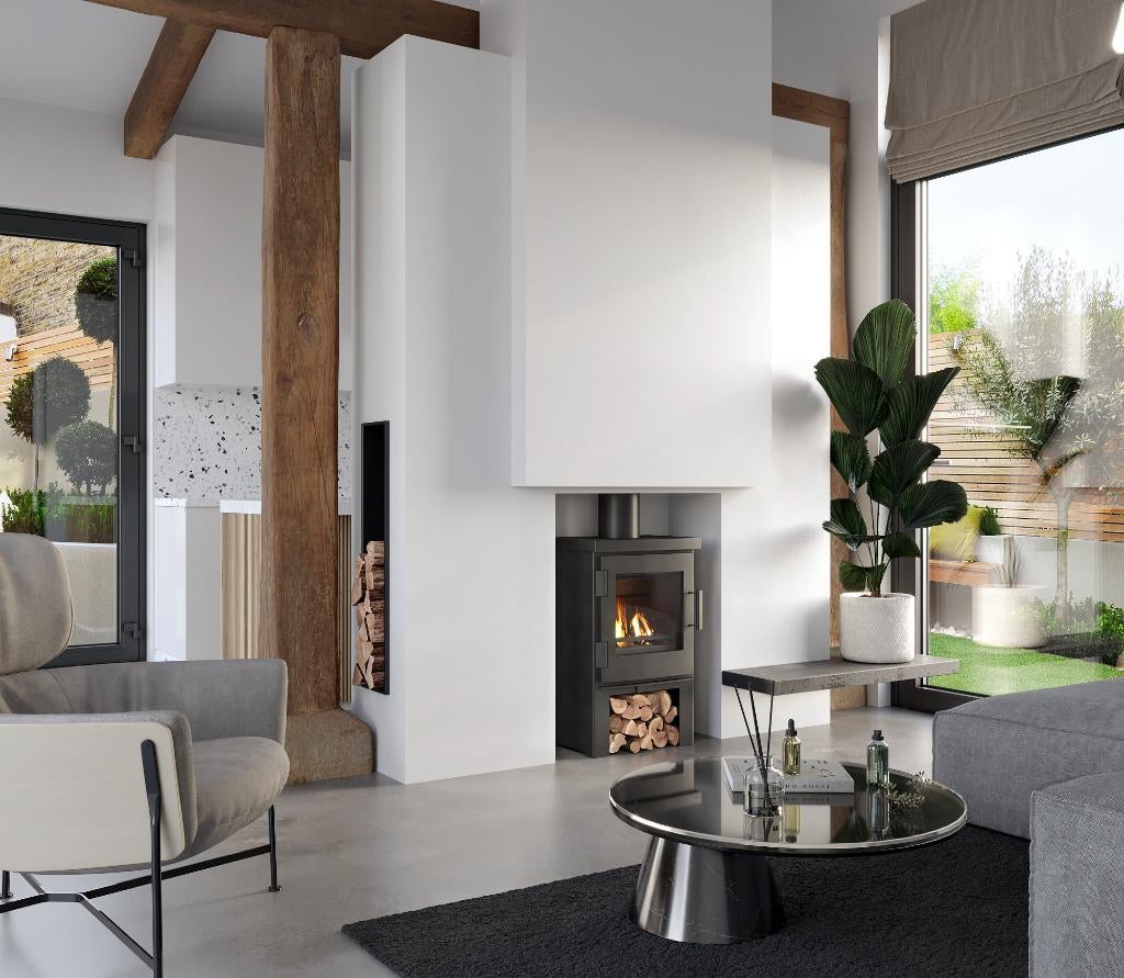 Houtkachel Fjord 2, Huis en Inrichting, Ophalen of Verzenden, Vrijstaand, Hout, Nieuw