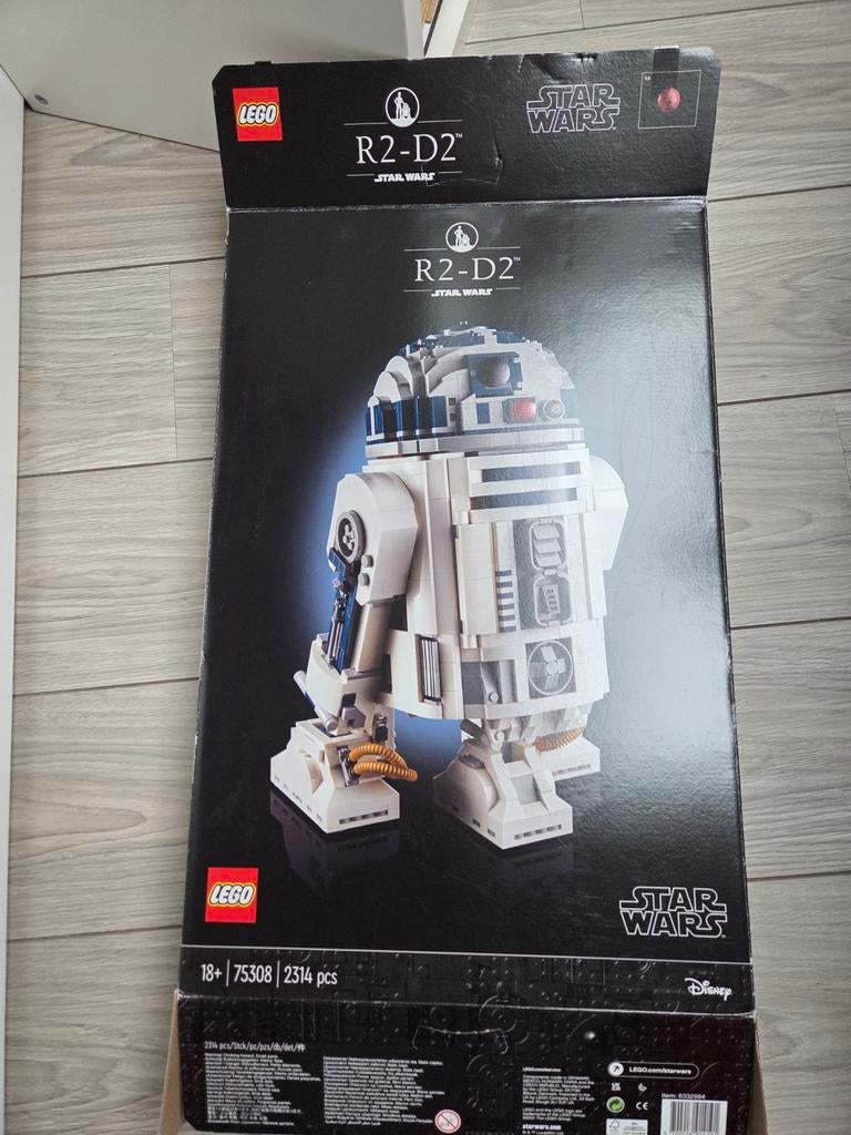 Lego Star Wars R2-D2 (75308) ucs - Complete Set, Ophalen of Verzenden, Zo goed als nieuw, Complete set, Lego