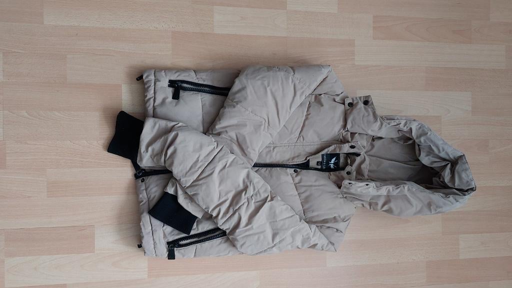 Frankie & Liberty Winterjas Maat 12, Ophalen, Beige, Frankie & Liberty, Zo goed als nieuw