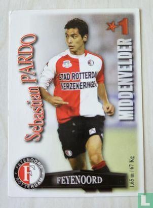 Spelerskaart Feyenoord - Sebastian Pardo 2003, Ophalen of Verzenden, Zo goed als nieuw, Feyenoord, Spelerskaart