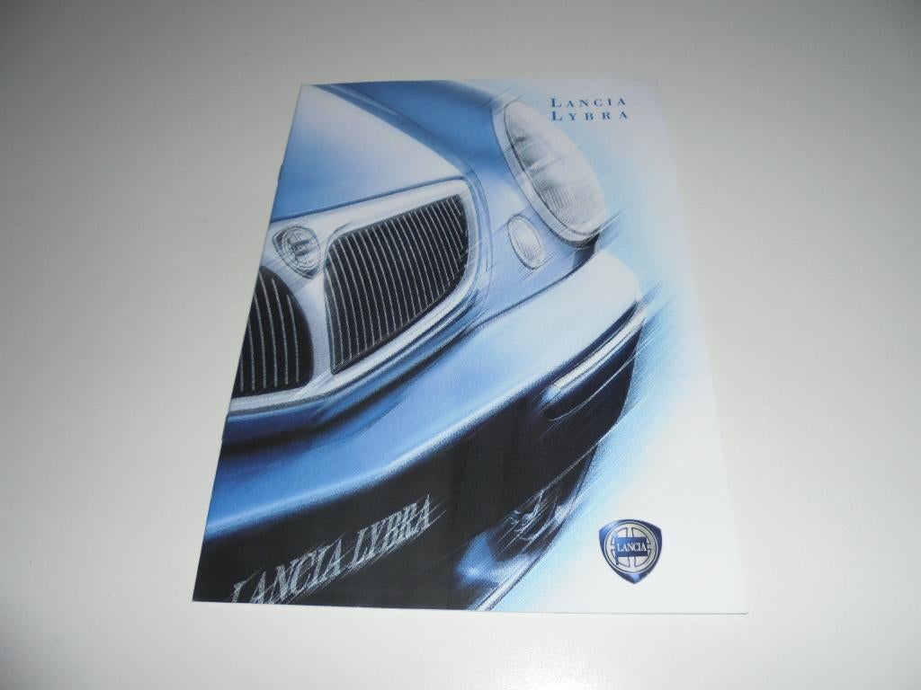 brochure Lancia Lybra modellen 2000, Ophalen of Verzenden, Nieuw, Overige merken
