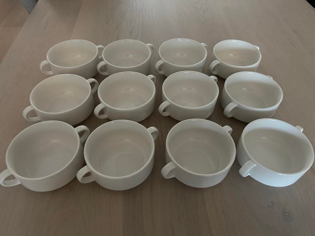 6x of 12x Maxwell & Williams soepkommen - Nieuw!, Huis en Inrichting, Keuken | Servies, Ophalen, Nieuw, Kom(men), Effen