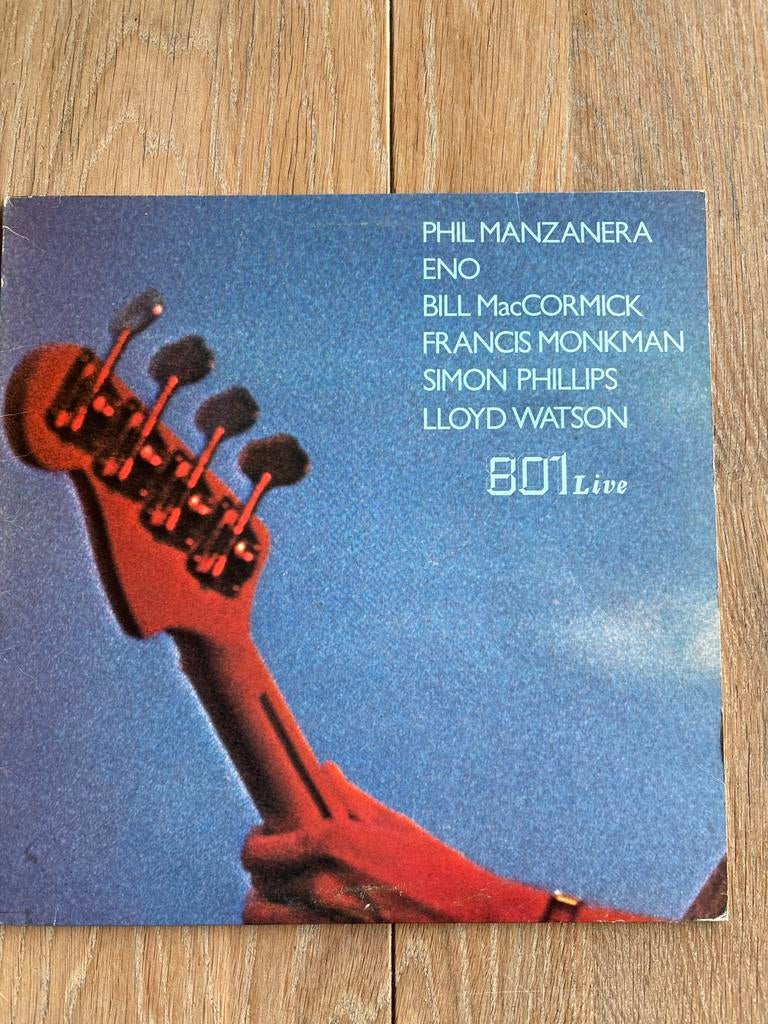 801 Live - Phil Manzanera, Eno, etc. - Vinyl LP, Ophalen of Verzenden, Zo goed als nieuw, 12 inch, Progressive