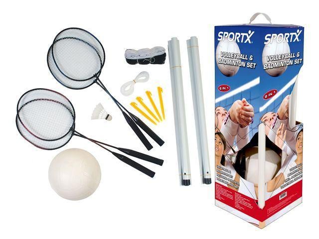 VOLLEYBAL/BADMINTON SET, Ophalen, Nieuw, Bal