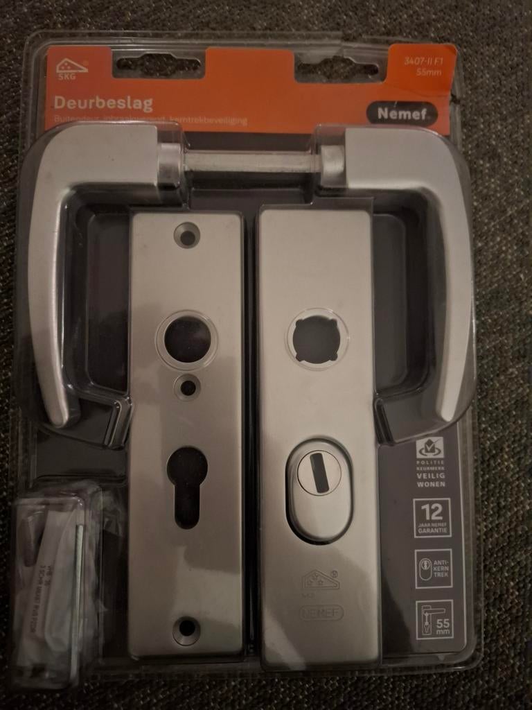 Deurbeslag SKG 3 STERREN, Ophalen of Verzenden, Nieuw, Klink of Kruk