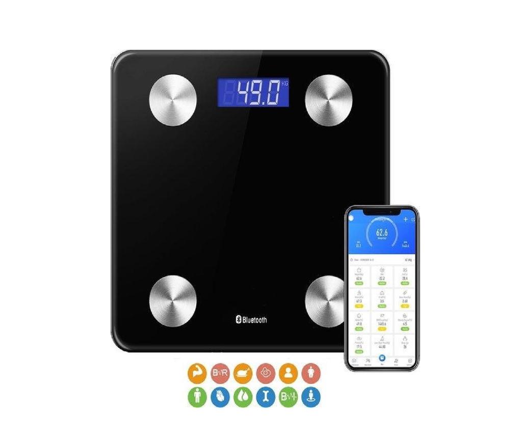 Digitale Bluetooth Personenweegschaal met Lichaamsanalyse, Theodoor Colenbranderhof 9, 3059LC Rotterdam, Nederland, 1 tot 500 gram