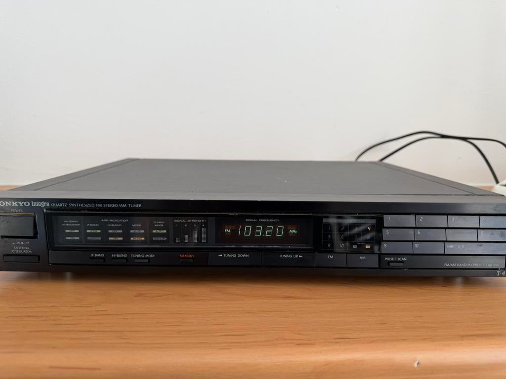 Onkyo integra T-4150 tuner, Ophalen, Gebruikt