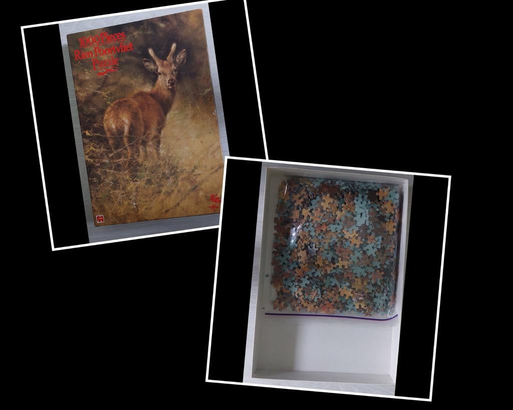 Rien Poortvliet Puzzel 1000 Stukjes - Compleet, Ophalen of Verzenden, 500 t/m 1500 stukjes, Gebruikt, Legpuzzel