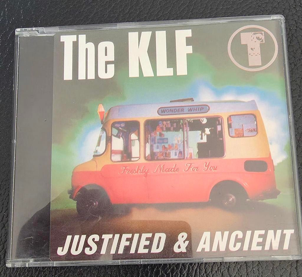 Cds The KLF Justified & ancient, Ophalen of Verzenden, Zo goed als nieuw