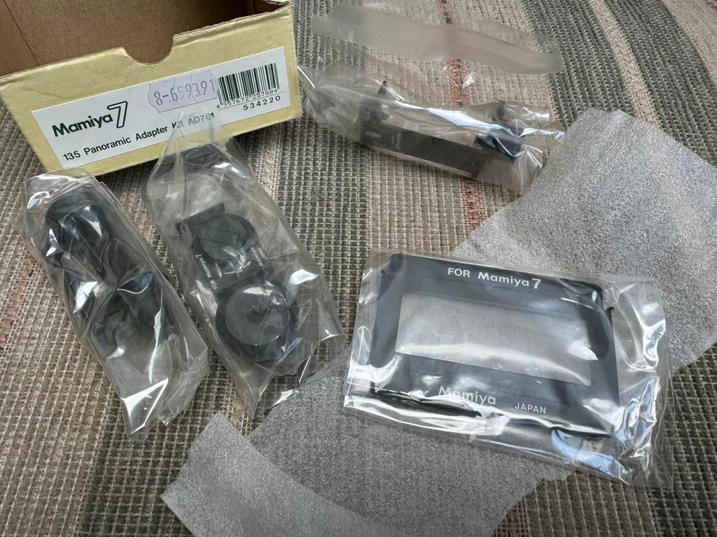 Mamiya 7 II Panorama 135 Adapter Kit 7II AD701 35mm Film, Ophalen of Verzenden, Zo goed als nieuw