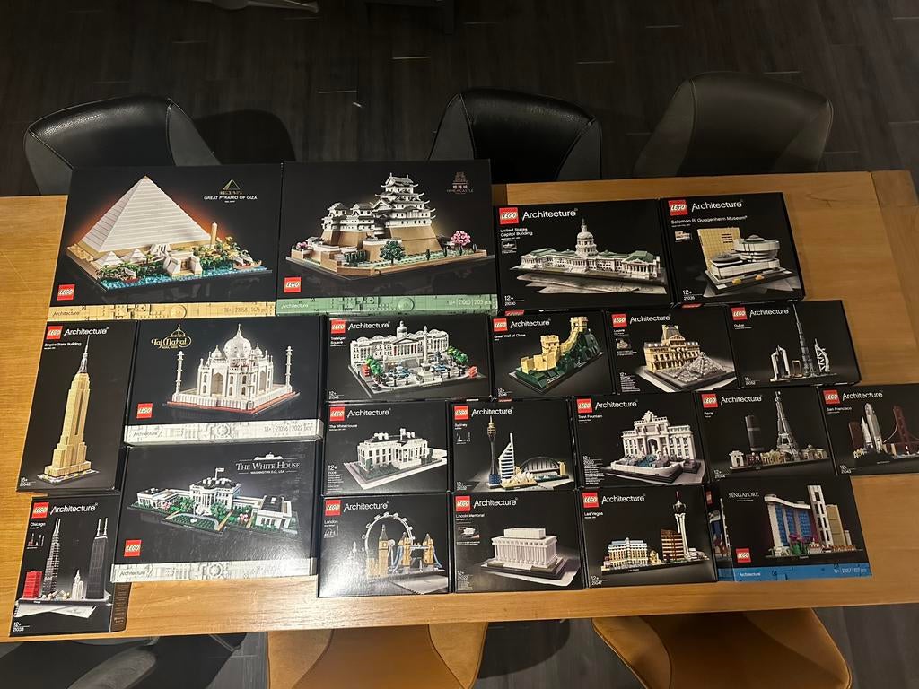 Lego architecture alles nieuw geseald en ongeopend, Ophalen of Verzenden, Nieuw, Complete set, Lego