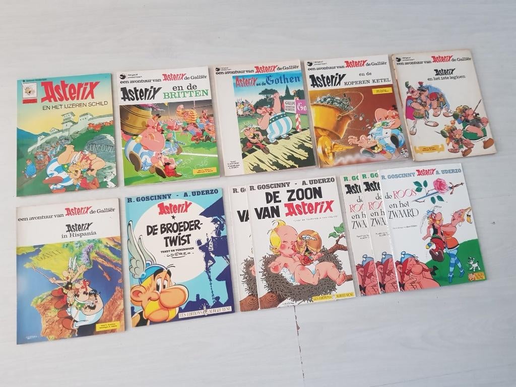 Asterix, Boeken, Stripboeken, Gelezen, Meerdere stripboeken, Ophalen of Verzenden