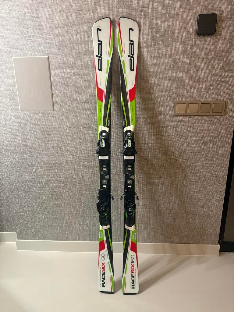 Elan Race SLX Ski's - 165cm, Overige merken, 160 tot 180 cm, Gebruikt, Ophalen of Verzenden