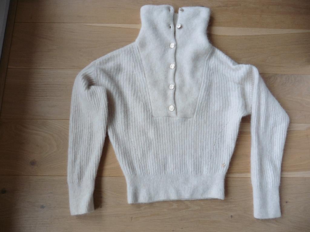 Wollen trui Josh V maat L, Maat 38/40 (M), Beige, Ophalen of Verzenden, Zo goed als nieuw