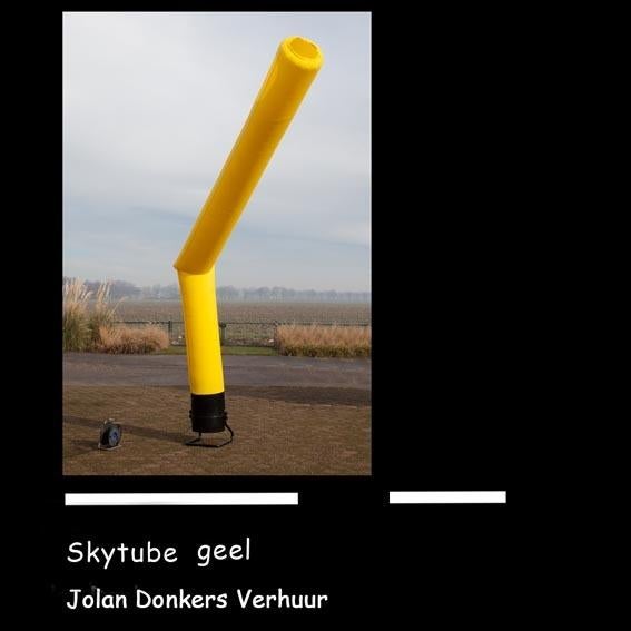Te huur skytube / skydancer met blower als blikvanger, Ophalen of Verzenden, Zo goed als nieuw, Overige