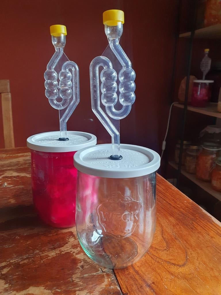 "Rotpot" , fermenteren met waterslot, zuurkool/kimchi maken, Ophalen of Verzenden, Nieuw, 25 tot 50 cm, Minder dan 100 cm