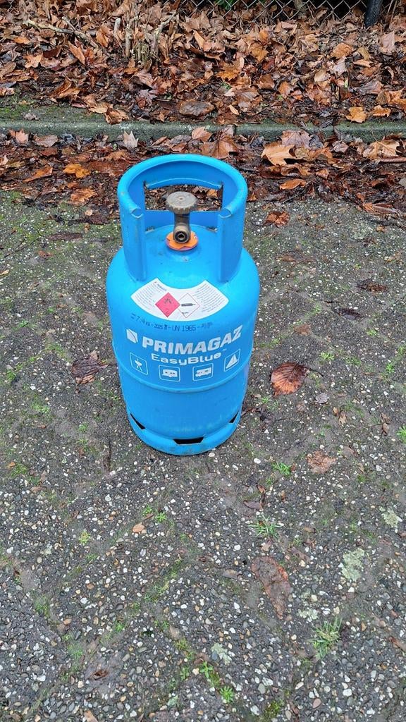 Primagaz EasyBlue gasfles - onbekend hoeveel inhoud, Ophalen, Gebruikt