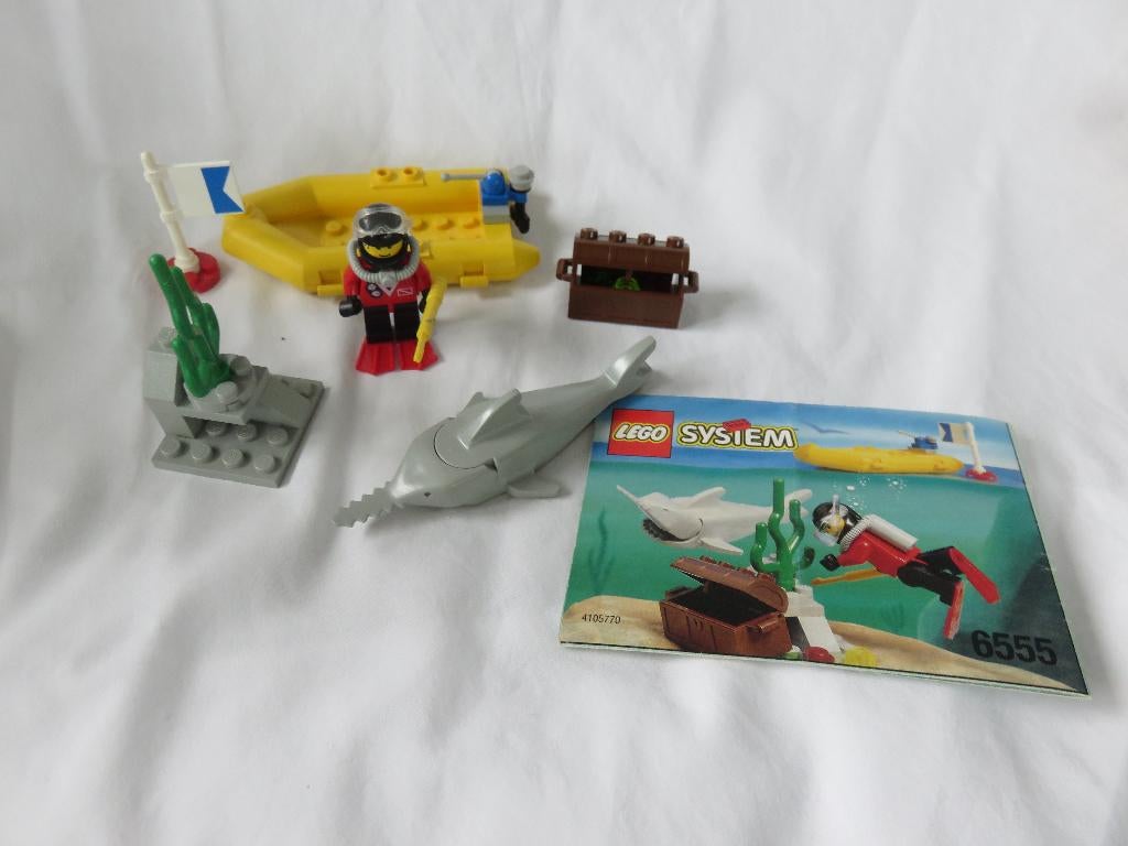 Lego classic town, set 6555 Sea Hunter, Kinderen en Baby's, Speelgoed | Duplo en Lego, Ophalen of Verzenden, Gebruikt, Complete set