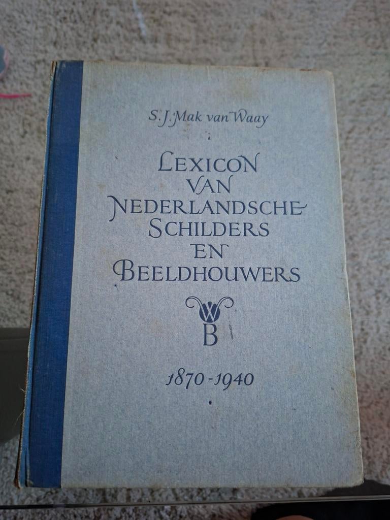 Lexicon van Nederlandsche Schilders 1870-1940, Ophalen of Verzenden, Gelezen, S.J. Mak van Waay, Catalogus