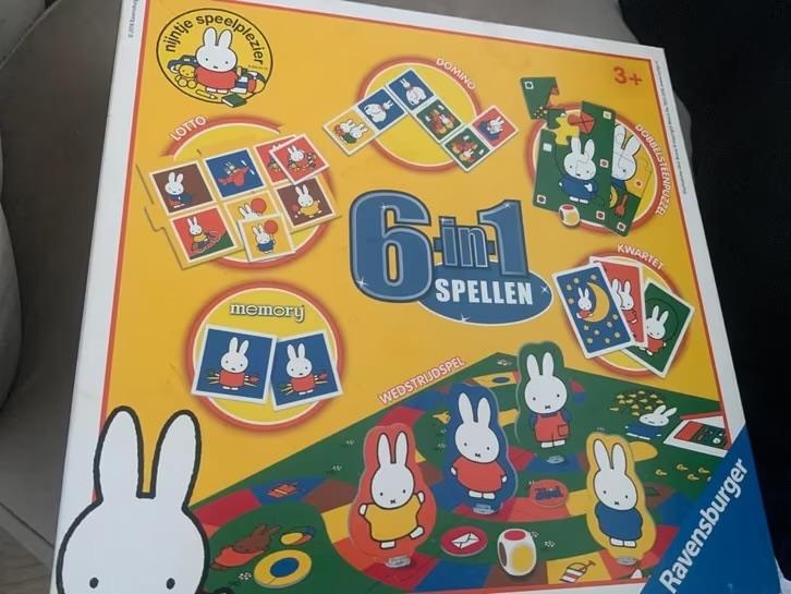 nijntje 6 in 1 spellen, Ophalen of Verzenden