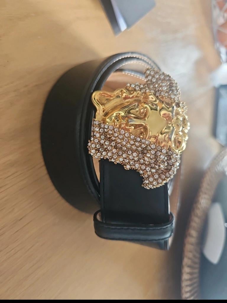 Versace Riem - Zo goed als nieuw, met aankoopbewijs, Kleding | Heren, Riemen en Ceinturen, 95 tot 105 cm, Ophalen of Verzenden