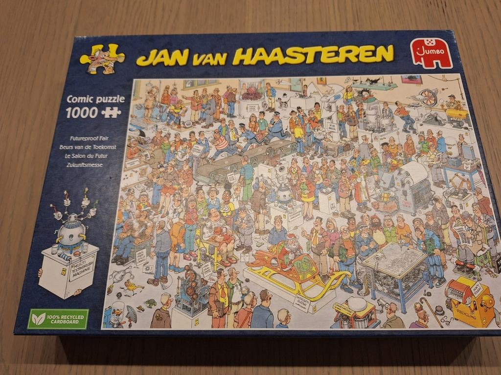 Jan van haasteren puzzel, Ophalen, 500 t/m 1500 stukjes, Zo goed als nieuw