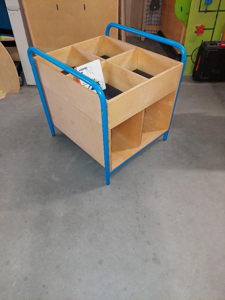 Wesco boekenbak / speelgoedkastje / atelierkast, Kinderen en Baby's, Ophalen, Taal en Lezen
