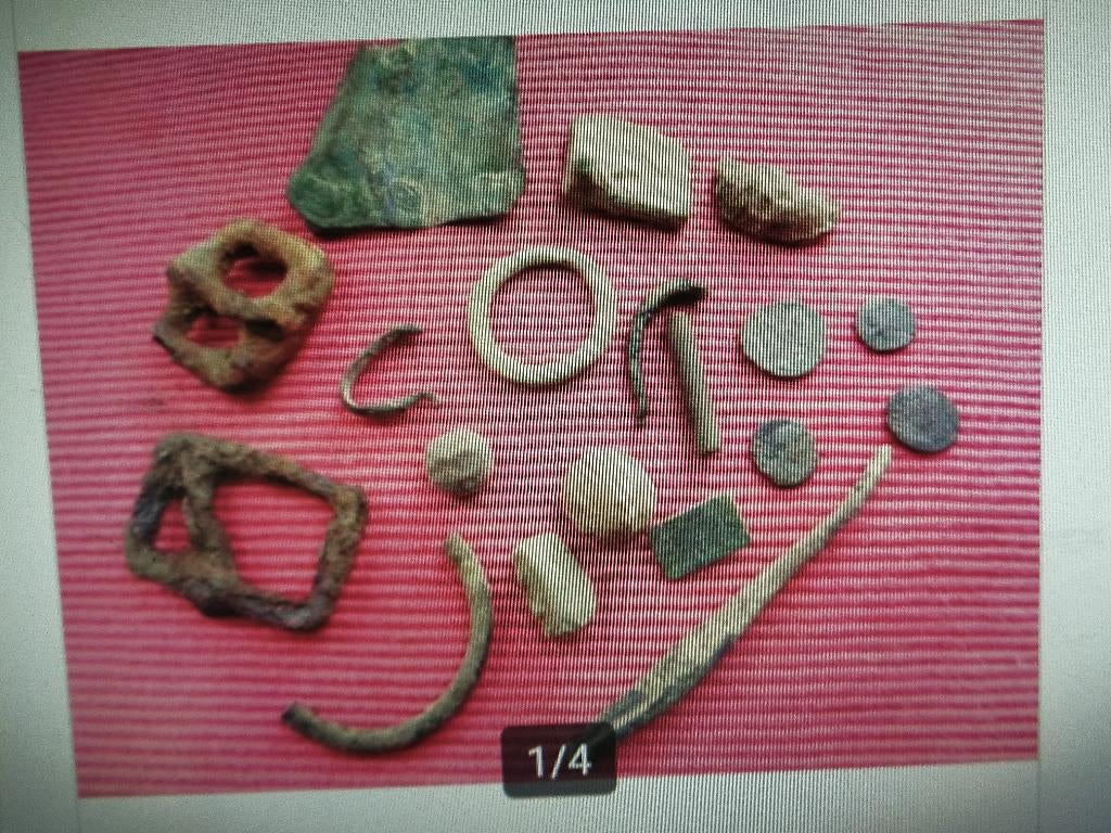 Romeinse Periode bronze Bodemvondsten, Ophalen of Verzenden, Brons