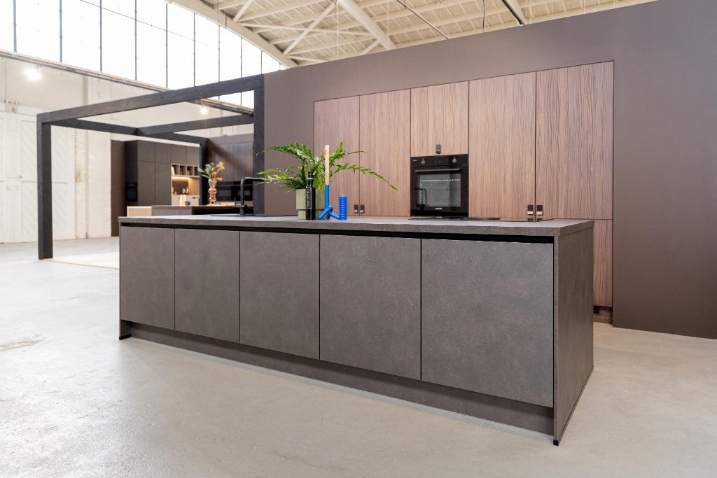 Eilandkeuken compleet met BORA kookplaat + 2 jaar garantie