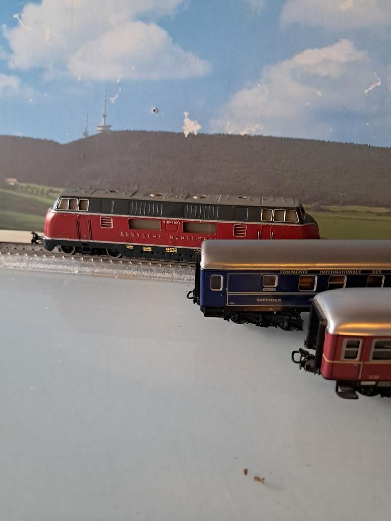 MARKLIN TREINSET 3021 ,4024 EN 4029 MET OVP, Hobby en Vrije tijd, Ophalen of Verzenden, Wisselstroom, Treinset, Märklin