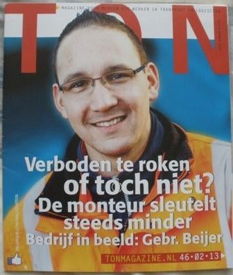 Magazine TON nr.46 - februari 2013, Ophalen of Verzenden, 1980 tot heden, Nederland, Tijdschrift