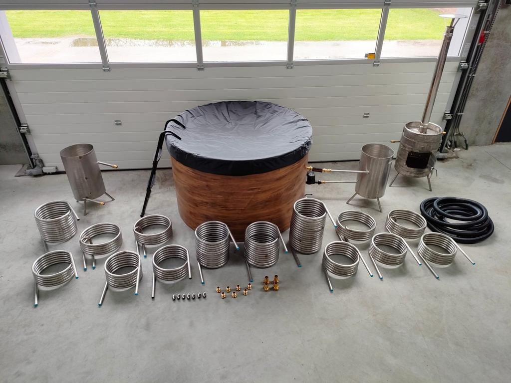 Warmtewisselaar hottub verwarming spiraal, Ophalen of Verzenden, Nieuw, Vast