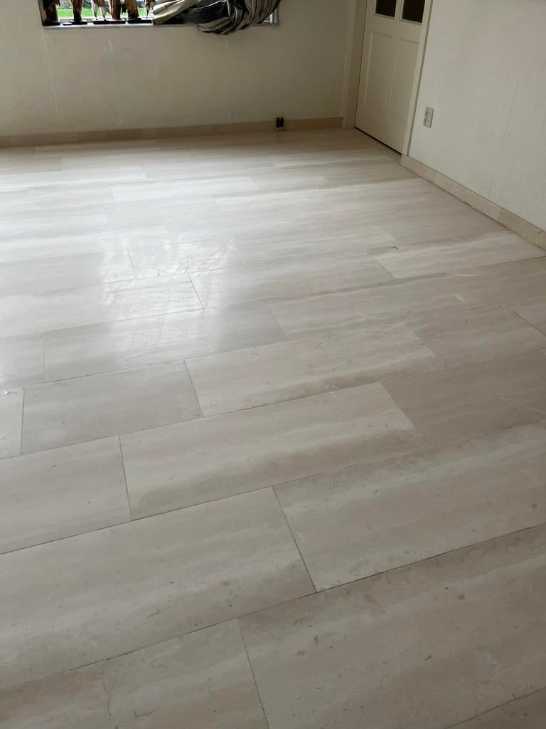 Travertin vloer polijsten, Travertin, Gebruikt, Travertin, Travertin