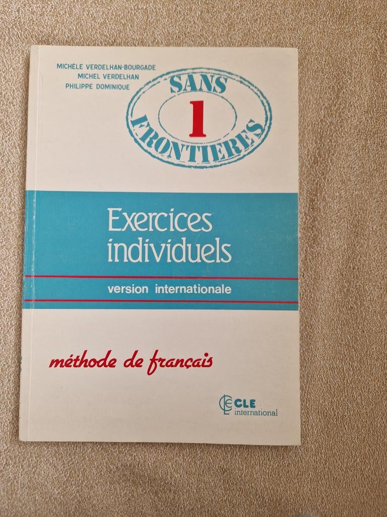 Sans Frontieres 1 Exercices individuels, Ophalen of Verzenden, Gelezen, Overige niveaus