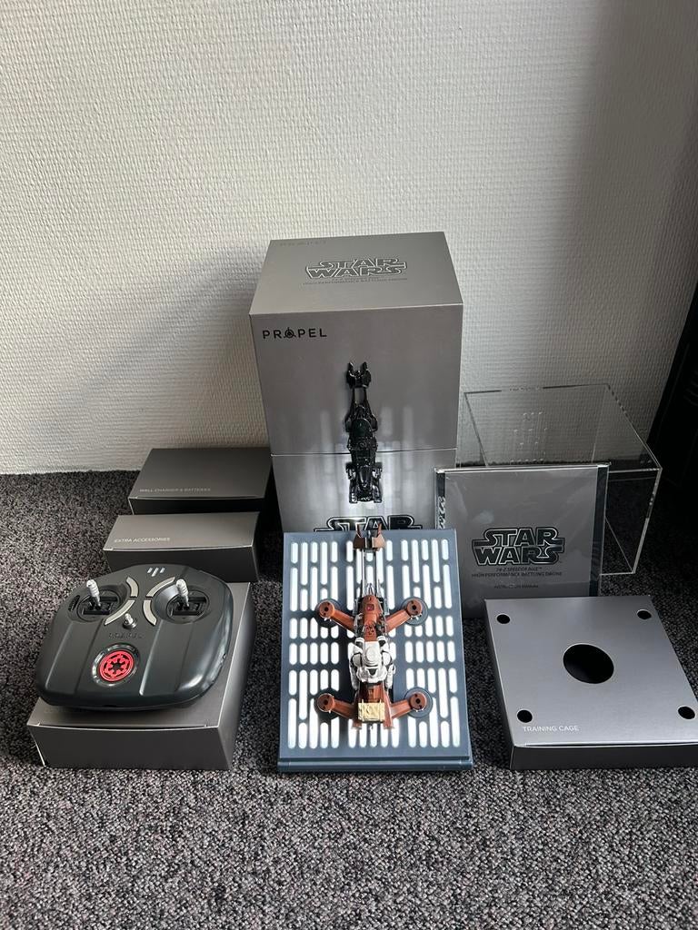 Star wars speeder bike drone propel mib vintage, Verzenden, Nieuw