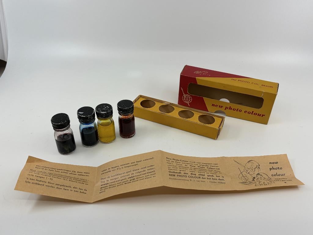 Vintage "New photo colour" Inktset, Ophalen of Verzenden