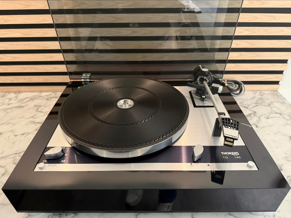 Thorens TD-145, VAB-Edition, 1 jaar garantie, Ophalen, Contact@vintageaudiobreda.nl, Thorens, Thorens